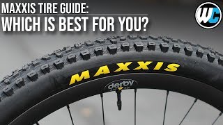 Mountain Bike Tires Maxxis Which is Best For You [upl. by Odidnac]