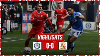 Extended Highlights Stockport County vs Swindon Town [upl. by Aihtebat]