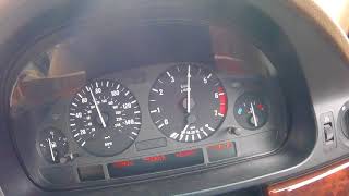 BMW 540i E39 acceleration 060 mph 0100kmh [upl. by Aneroc]