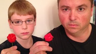 12yrold eats whole Carolina Reaper Worlds Hottest Pepper  Crude Brothers [upl. by Bernita16]