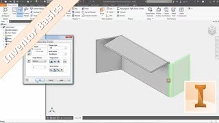 Inventor 101 Sheet Metal Basics [upl. by Aisila]