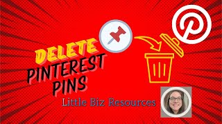 How to delete Pinterest Pins individual and bulk [upl. by Enaywd]