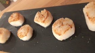 Comment cuire une coquille SaintJacques   750g [upl. by Macey]