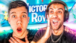 EL HERMANO de LLOBETI4 y MILAN926 se JUNTAN en FORTNITE [upl. by Letnoj]