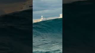 Two Ships Lose Control in the Face of a Massive Wavequot massivewaves cruiseliners scaryocean [upl. by Hathcock]