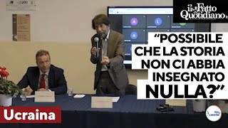 Il discorso accorato di Cacciari quotPossibile che la storia non ci abbia insegnato nullaquot [upl. by Refenej]