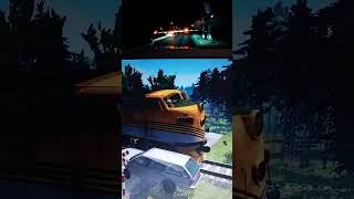 train vs toe truck [upl. by Alset]