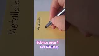 Science prep 1 metaloids prep1 [upl. by Patton]