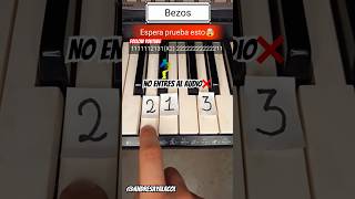 Jeffrey Bezos Tutorial Piano Funny Easy Foryou Share Video Real Divertido fyp short viral music [upl. by Nomolas]