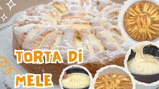 TORTA DI MELE ANTICA La ricetta della torta di mele cremosa si scioglie in bocca [upl. by Mackintosh285]