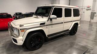 SOLD 2015 MercedesBenz G63 AMG “G Wagon” Mystic White Designo SOLD [upl. by Riorsson]