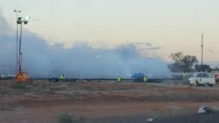 Roxby Downs Burnout Comp 2018 [upl. by Bertina456]