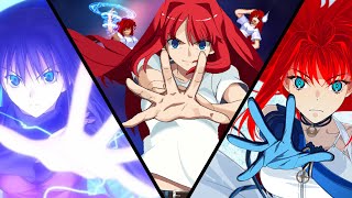 FGO Aoko Aozaki Animation References FGO vs Melty Blood [upl. by Ertnom73]