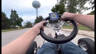 POV Go kart street Riding [upl. by Ynettirb]