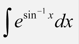 Integration by substitution Integral of earcsin x dx [upl. by Anairo]