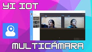 Multicámara YI IOT tutorialcamarawifi IPCI108 IPCI109 IPCI102 IPCA3X [upl. by Nilat625]