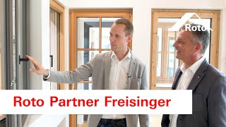 Roto Partner Freisinger Fensterbau Zukunftsweisende Fensterproduktion in Tirol [upl. by Alyose]