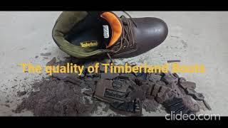 The quality of Timberland Boots [upl. by Atwahs]