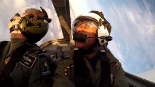 GoPro Air Cadets Aerobatic Flying at 3AEF [upl. by Ahsinyd]