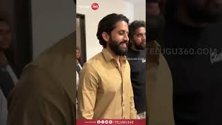 Hero Naga Chaitanya Entry  Thandel Release Date Press Meet  Sai PallaviTelugu360Telugu360 [upl. by Ernie]