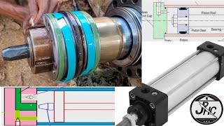 Hydraulic Cylinder Cushioning  Hydraulic Cushioning in a Cylinder [upl. by Geer933]