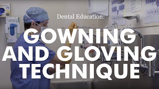 Surgical Scrub Gowning amp Gloving Technique [upl. by Sieber838]