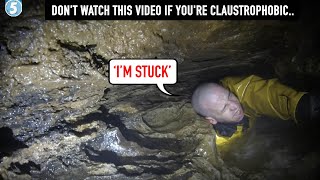 10 Scary Caving Videos That Will Put You Seriously on Edge [upl. by Heyes]