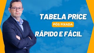 TABELA PRICE PÓS FIXADA [upl. by Vanderhoek]