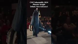 A lawyer entrance fit for a pro wrestler CWF at Sakuracon 2024 [upl. by Thill]