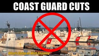 Personnel Shortage At US Coast Guard Sinks 10 Cutters amp 29 Stations [upl. by Claudie375]