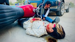 Ali ka Bike accident  motivational story  Chota Ali vlogs [upl. by Ehrsam]