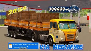 🔴 WTDS COM DINHEIRO INFINITO 💵🔥😎  World Truck Driving Simulator download 🔵 VIA MEDIAFIRE [upl. by Eedebez]