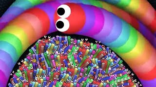 Slitherio AI 200000 Score Epic Slitherio Gameplay [upl. by Daahsar993]