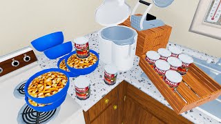 MAKING OWN POUTINE AND CANNED SYRUP  Mon Bazou 17  Radex [upl. by Wershba]