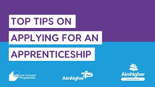 Top Tips on Applying for an Apprenticeship [upl. by Ditter]