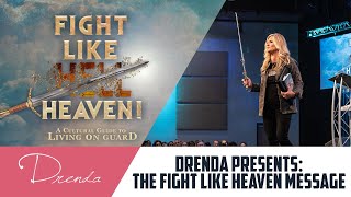 Drenda Presents The Fight Like Heaven Message  Drenda Keesee [upl. by Sclar]