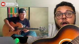 ALIP BA TA Still got the blues GARRY MOORE fingerstyle REACT BAGRECELOS [upl. by Retxed931]