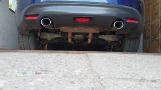 Infiniti QX70 37 V6  muffler delete PL [upl. by Gesner]