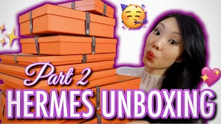 HERMES UNBOXINGS CONTINUES ✨PreSpend Part 2✨ Fine Jewelry Belts Shoes ReadytoWear ✨愛馬仕配貨開箱✨ [upl. by Bevvy]