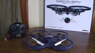 UDI RC  U818A1  Review and Flight [upl. by Terle77]