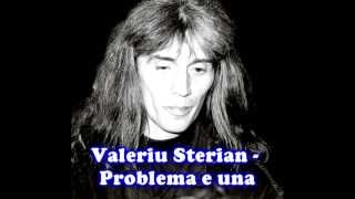 Valeriu Sterian  Problema e una album  Antirazboinica [upl. by Rendrag376]