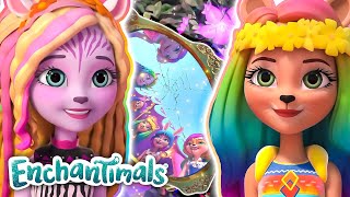 Welcome to Sunny Savannah  Enchantimals  DIY Hair Color Changing [upl. by Aydan]