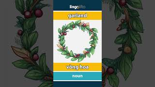 🇬🇧🇻🇳 garland  vòng hoa  vocabulary builder  learn English  hãy học tiếng Anh [upl. by Keeley]