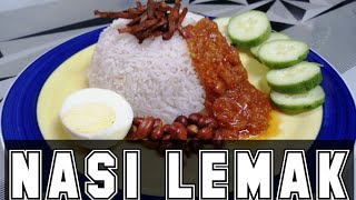 MALAYSIAN FOOD NASI LEMAK  SHAZMIN RECIPES  TAMIL [upl. by Irej]