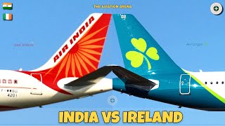 Air India Vs Aer Lingus Comparison 2024 🇮🇳 Vs 🇮🇪 [upl. by Stella]