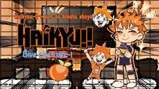 HAIKYUU REACT TO HINATA SHOYO  PART 1  NON CANONCANON [upl. by Annaert]