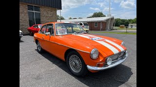 1969 MG GT GULF Slide Show Chip Wynn Classics [upl. by Scheck332]