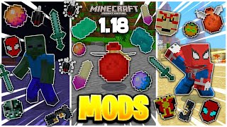 😱TOP 7 MODSADDONS SURVIVAL para MINECRAFT PE 118 a 1182😱 [upl. by Jarnagin]