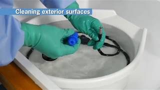 Endoscopy Reprocessing Tutorial STEP 2  Cleaning [upl. by Apilef]