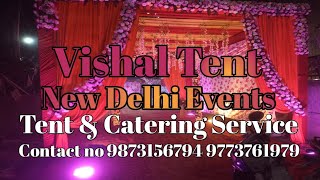 Vishal Tent  New Delhi Events  Tent amp Catering Service [upl. by Yffub363]